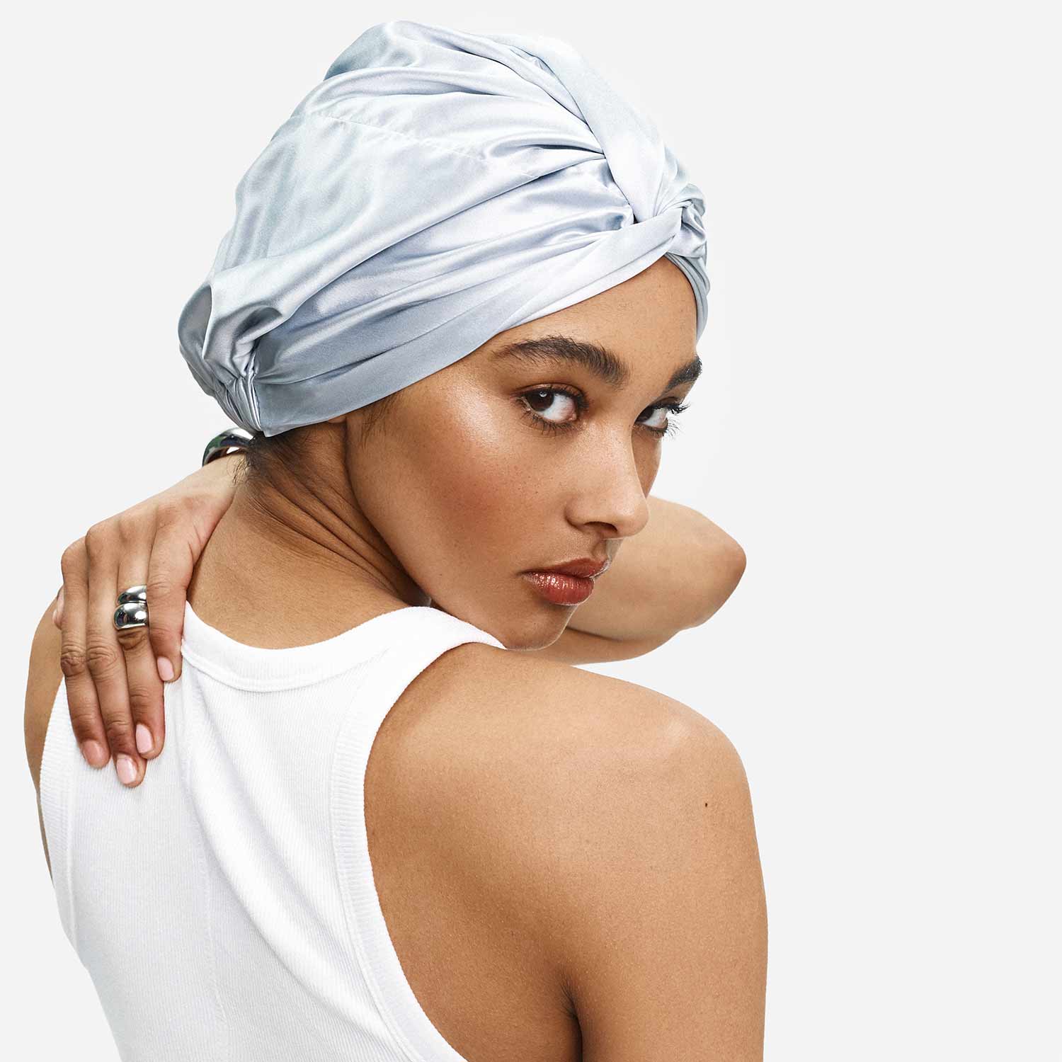 Organic Silk Hair Bonnet - Image 152