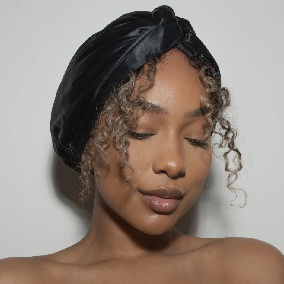 Organic Silk Hair Bonnet - Image 18
