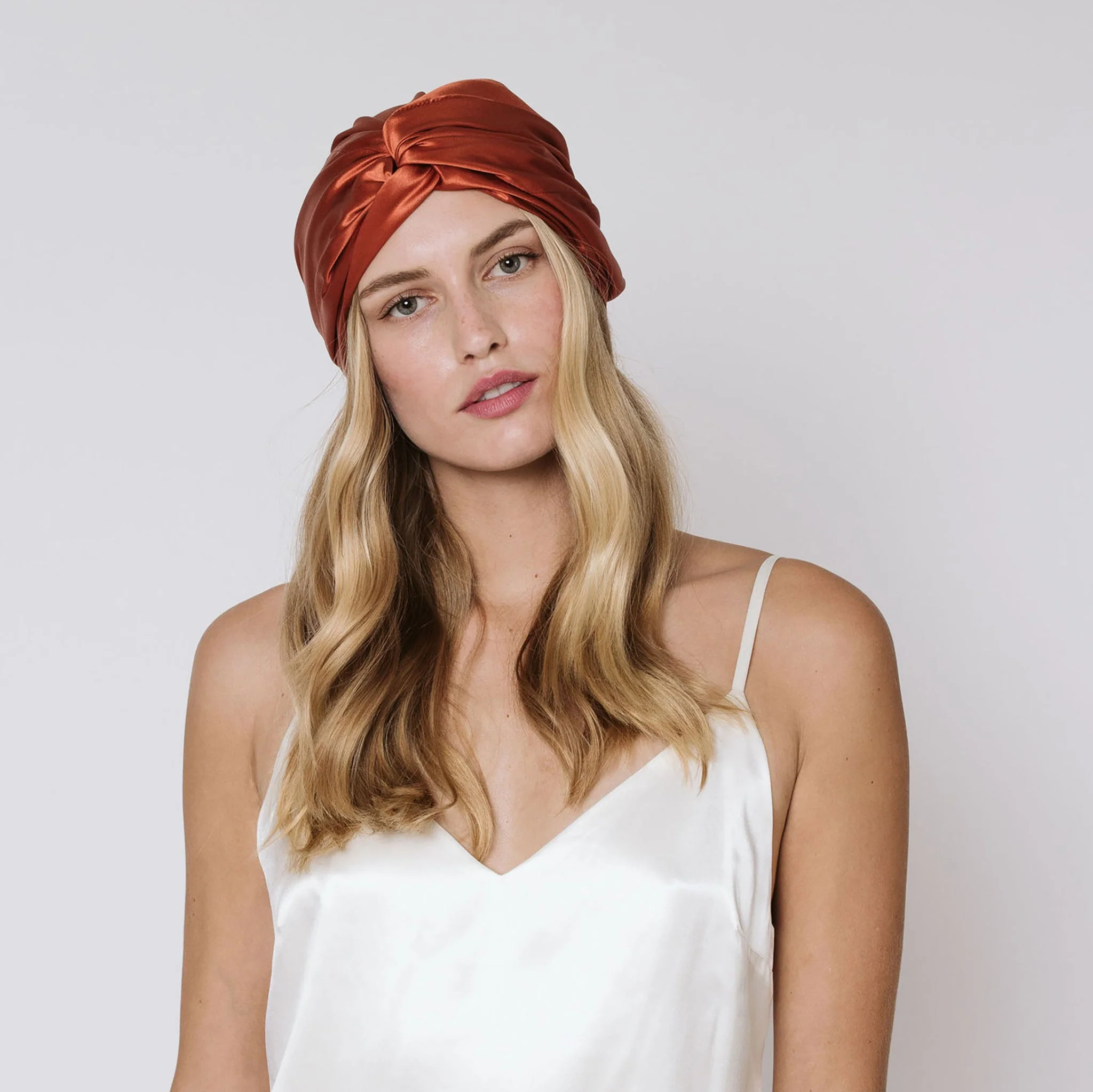 Organic Silk Hair Bonnet - Image 70