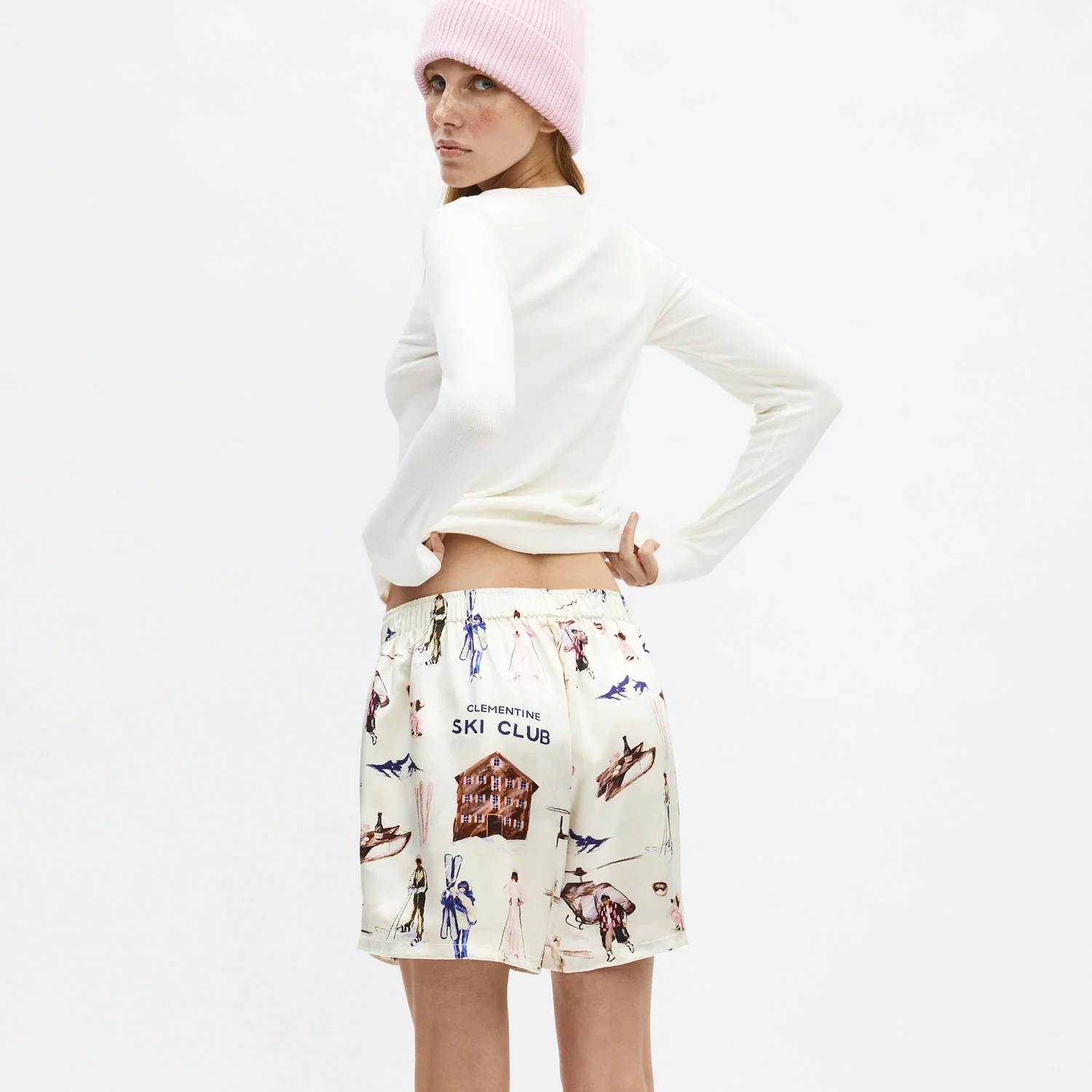 Ski Club Silk Boxer Shorts - Image 5