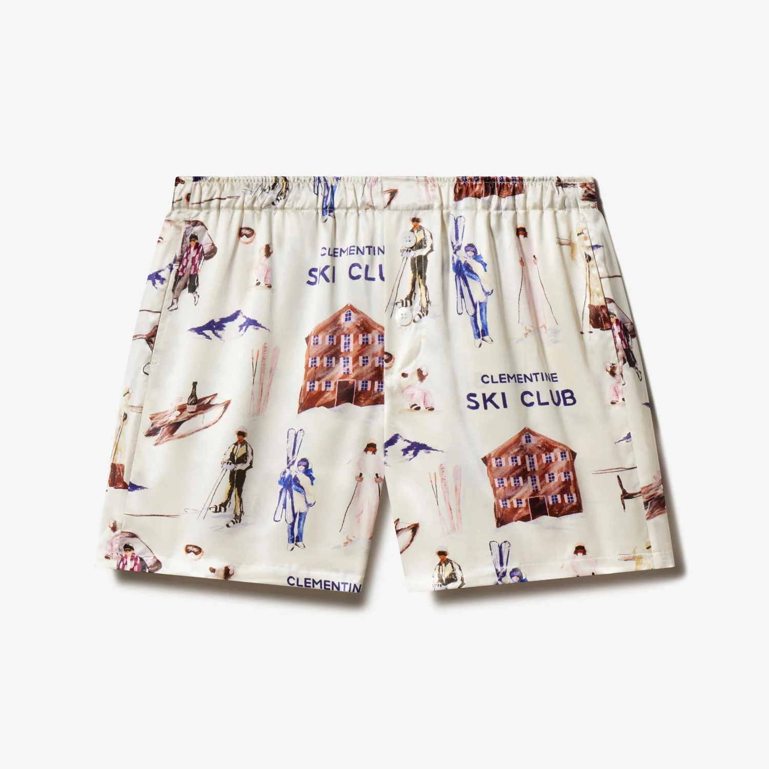 Ski Club Silk Boxer Shorts - Image 9