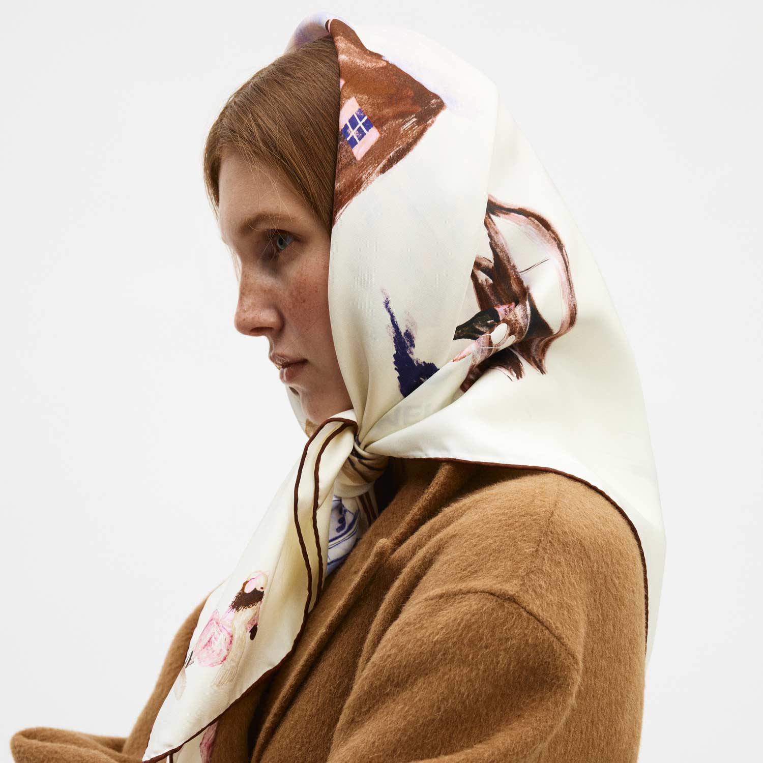 Ski Club Silk Scarf 90 - Image 2