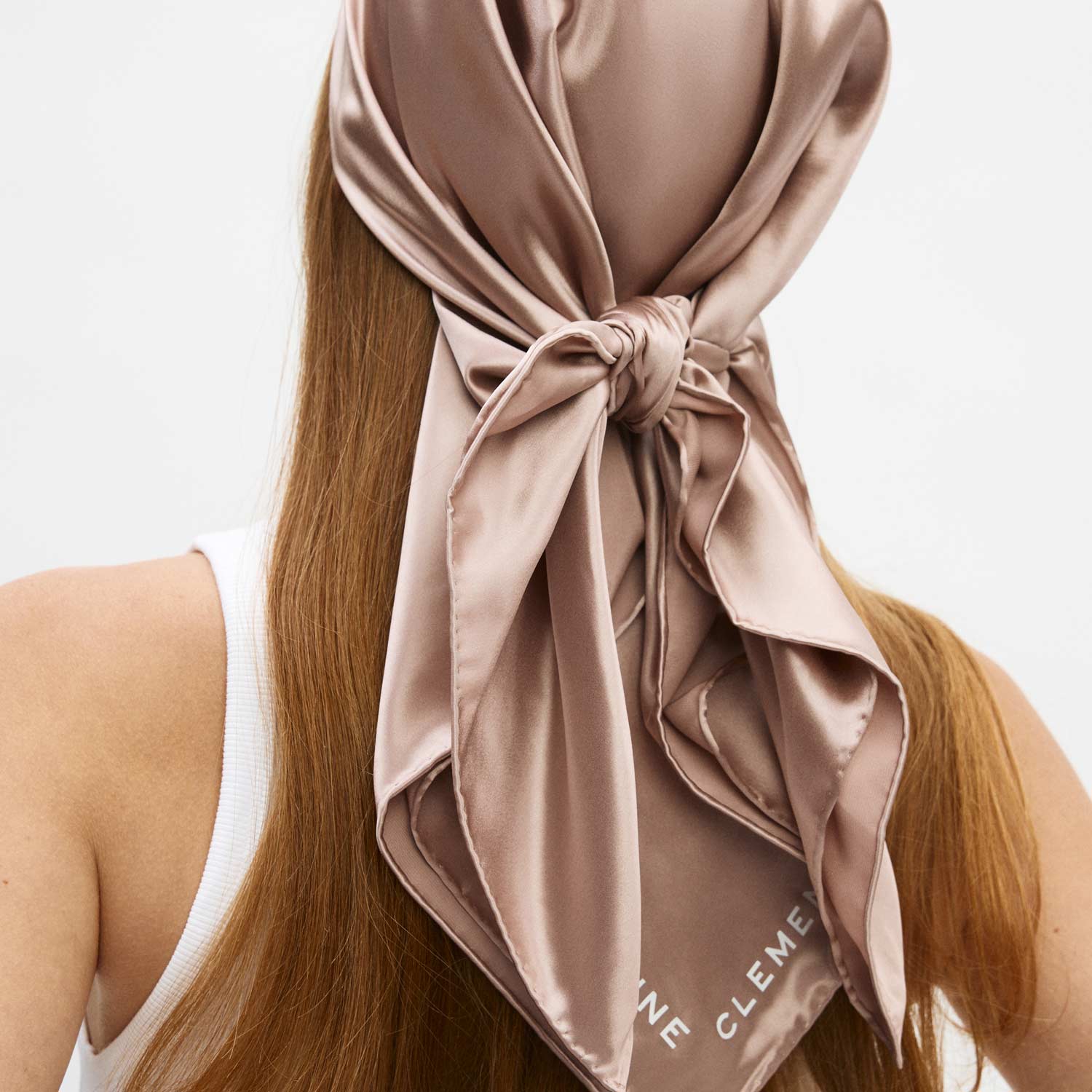 Sleep Scarf Organic Silver Ion Silk - Image 4