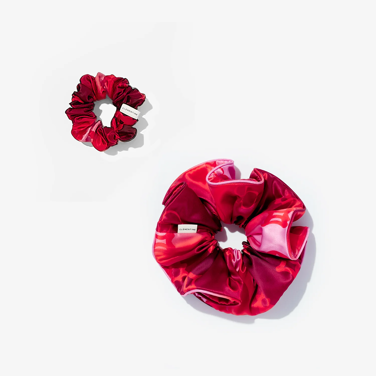 Ombre Organic Silk Scrunchie Set - Image 9