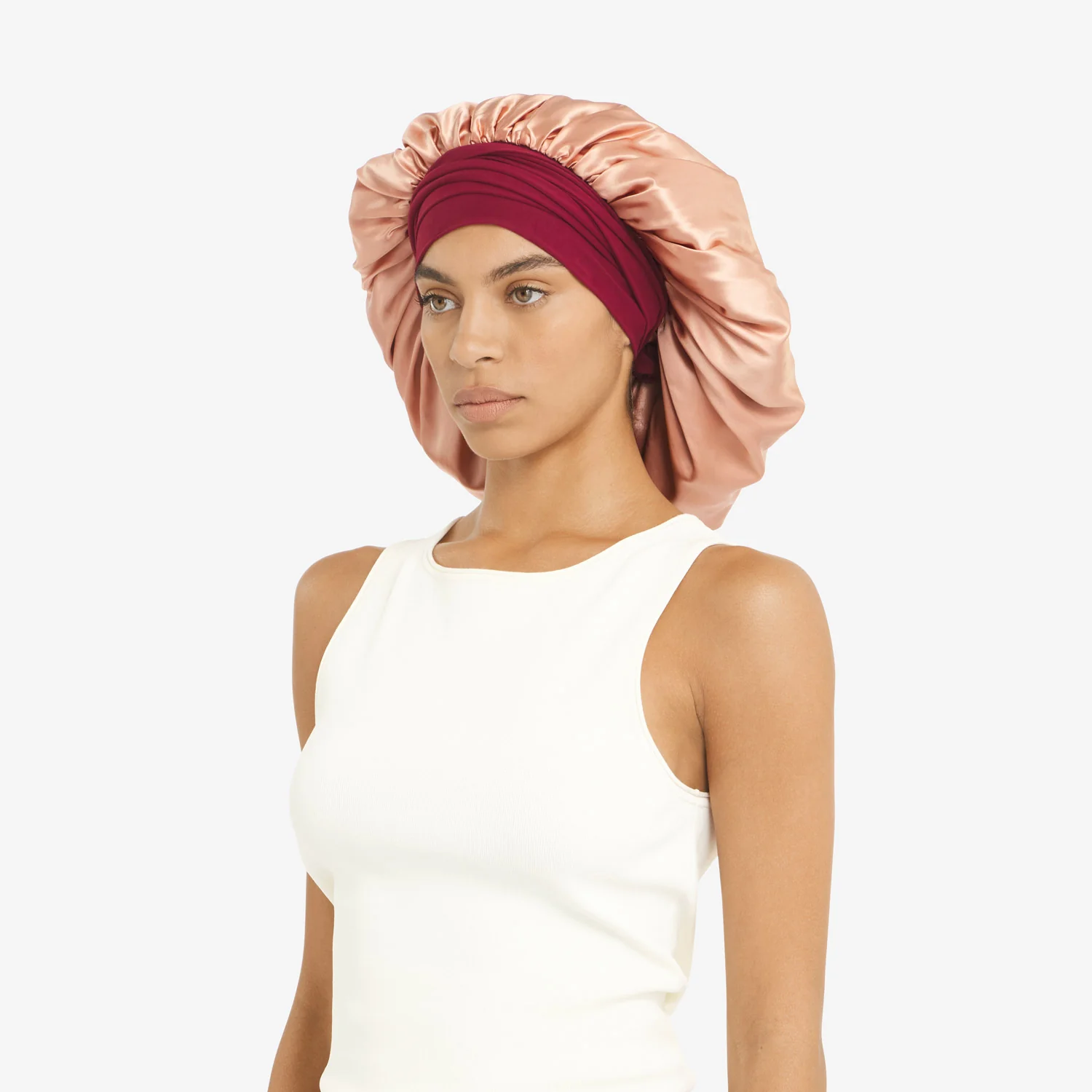 XL Hair Bonnet Atelier Medica Organic Silk - Image 4
