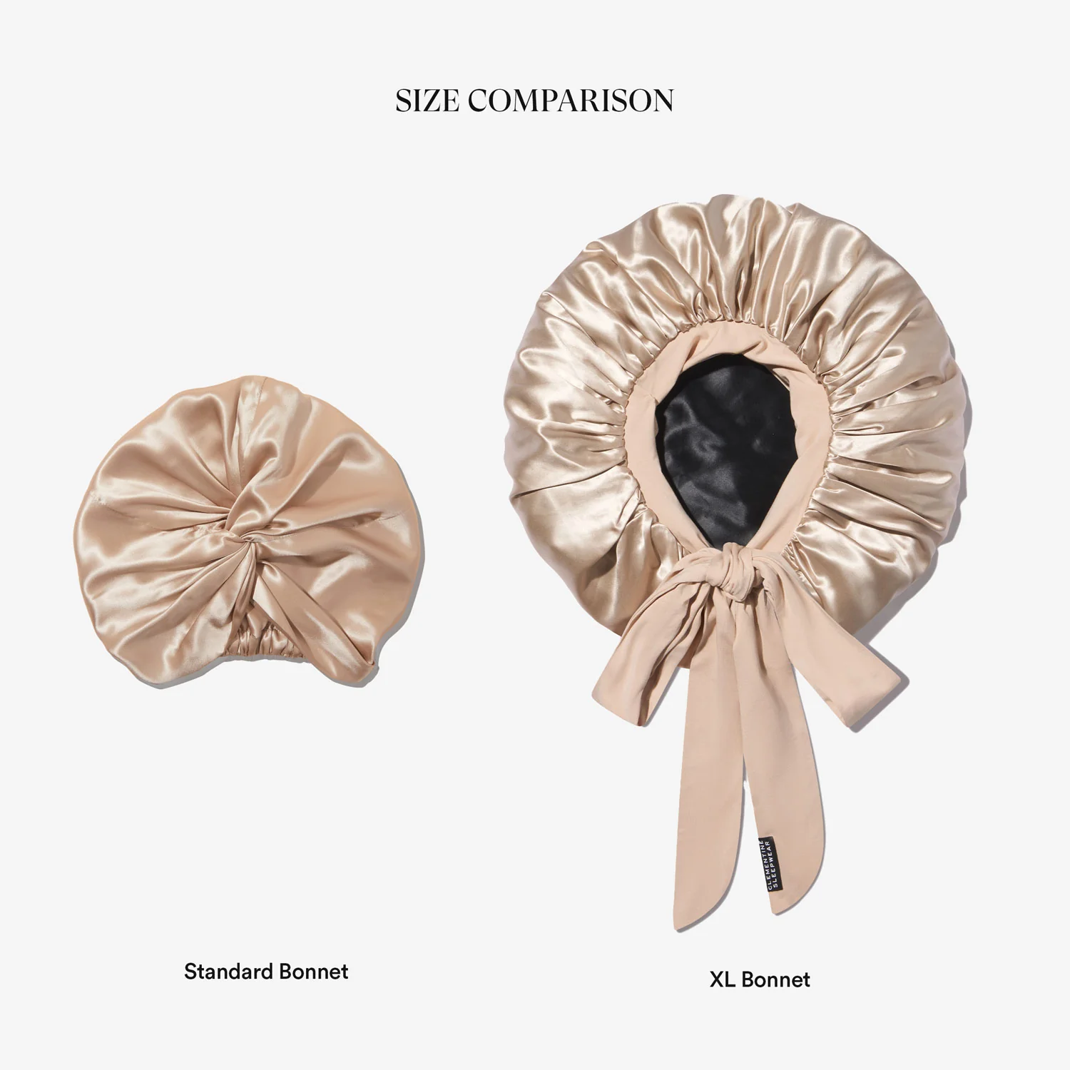 XL Hair Bonnet Organic Silk - Image 13