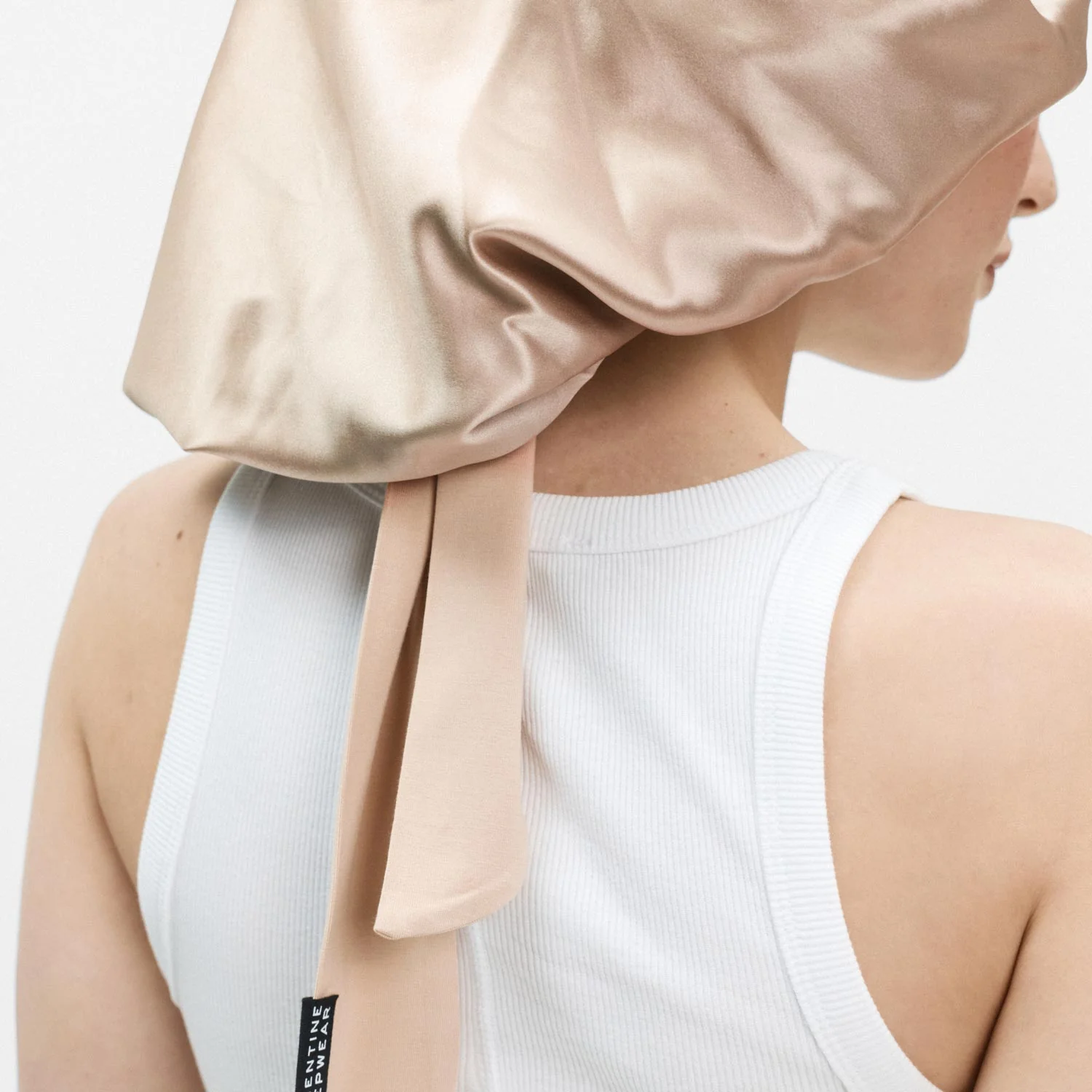 XL Hair Bonnet Organic Silk - Image 18
