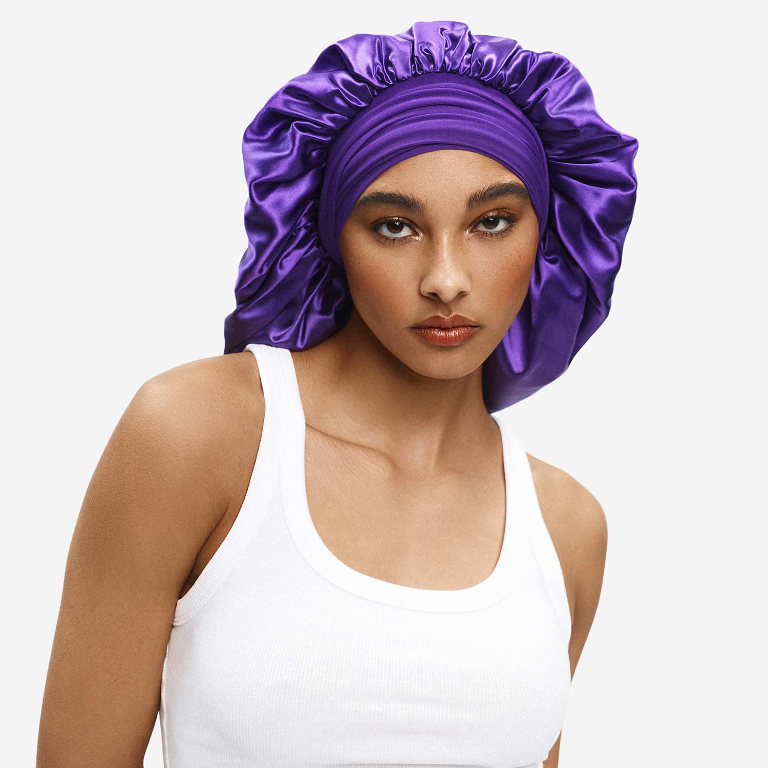 XL Hair Bonnet Organic Silk - Image 25