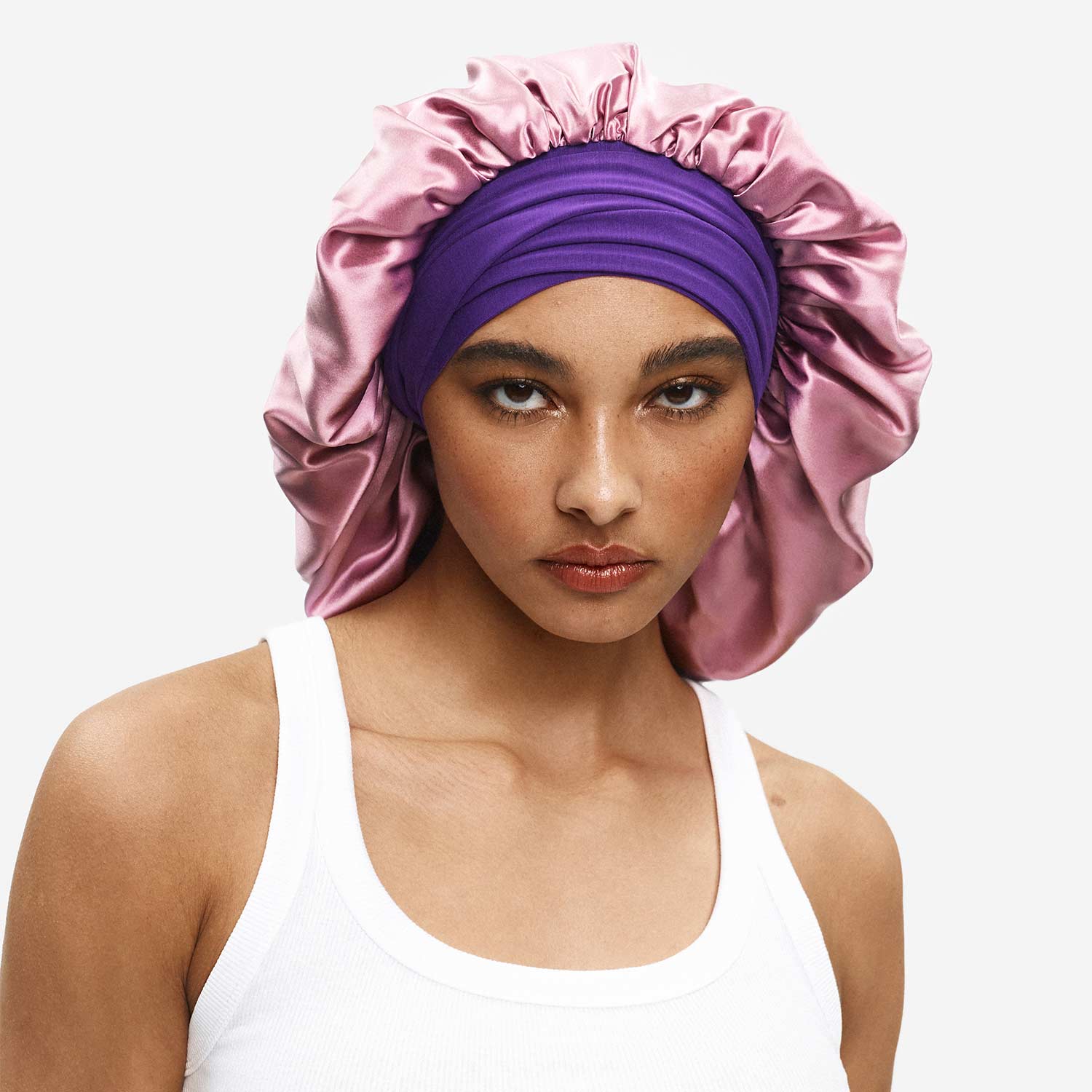 XL Hair Bonnet Organic Silk - Image 26