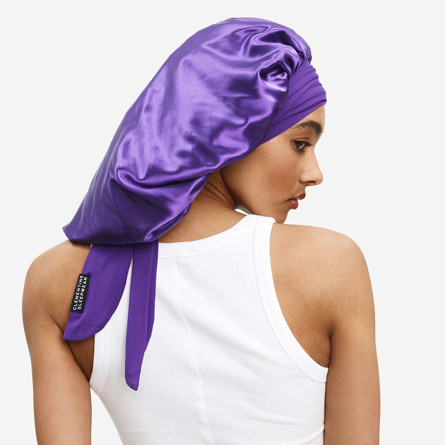 XL Hair Bonnet Organic Silk - Image 29