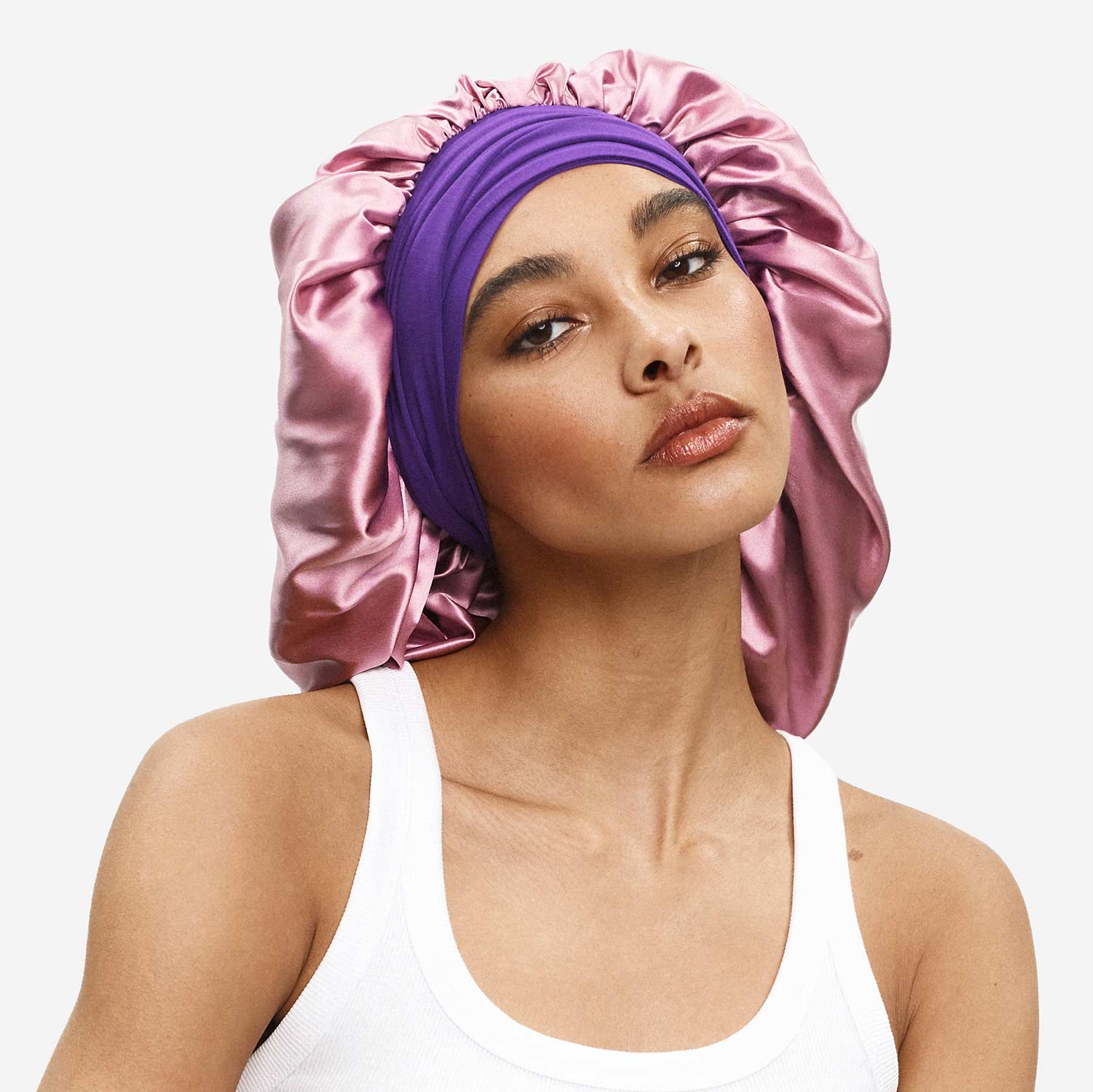 XL Hair Bonnet Organic Silk - Image 31