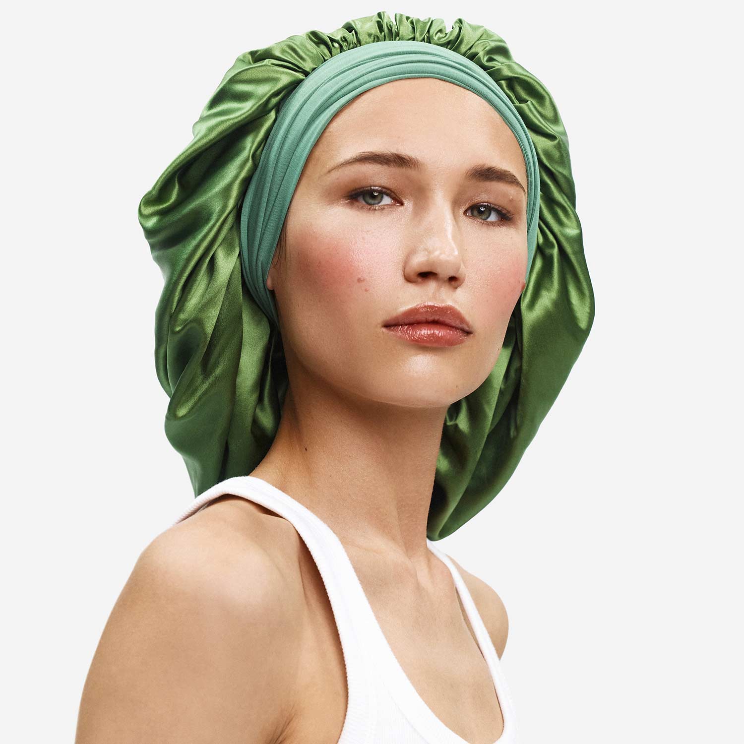 XL Hair Bonnet Organic Silk - Image 38