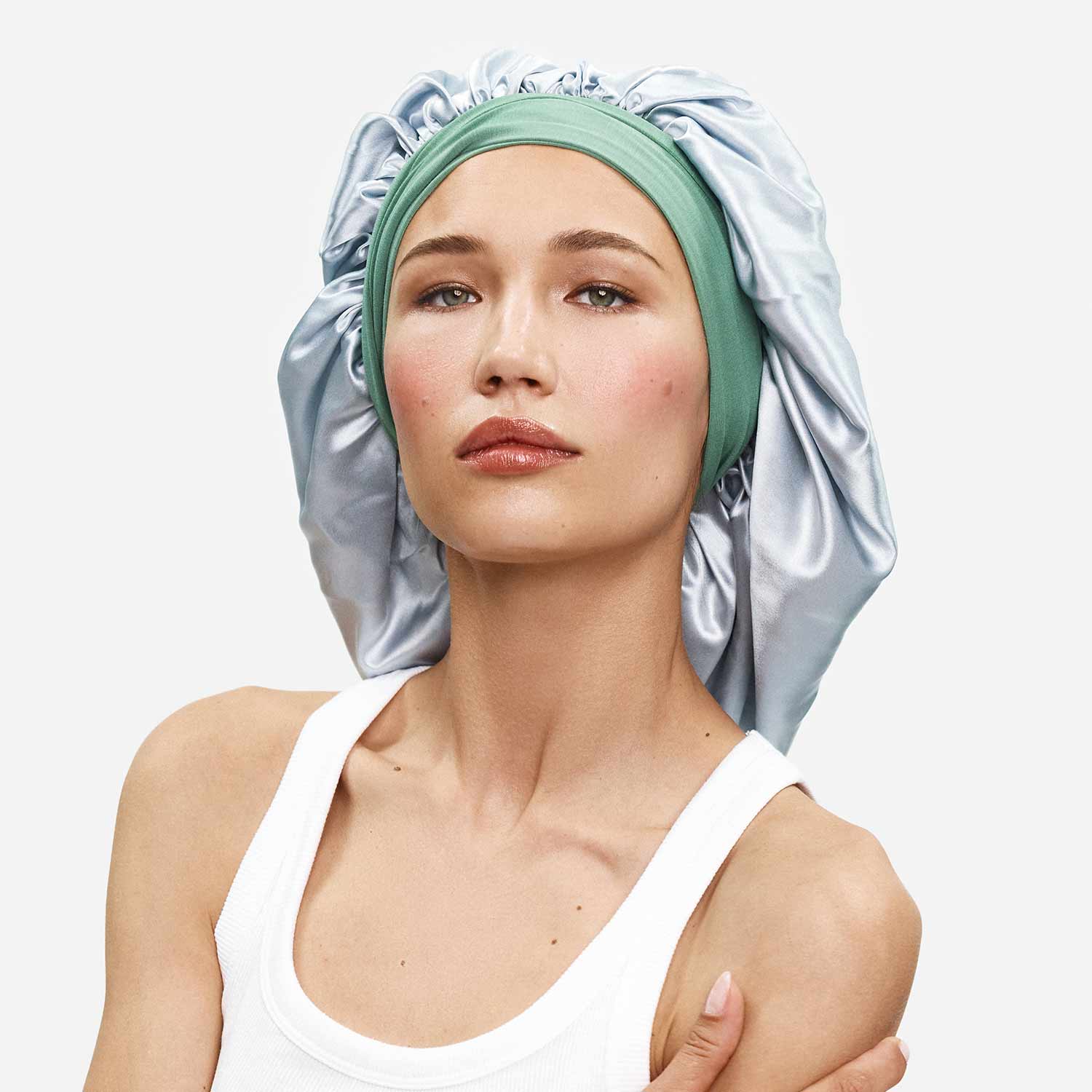XL Hair Bonnet Organic Silk - Image 39
