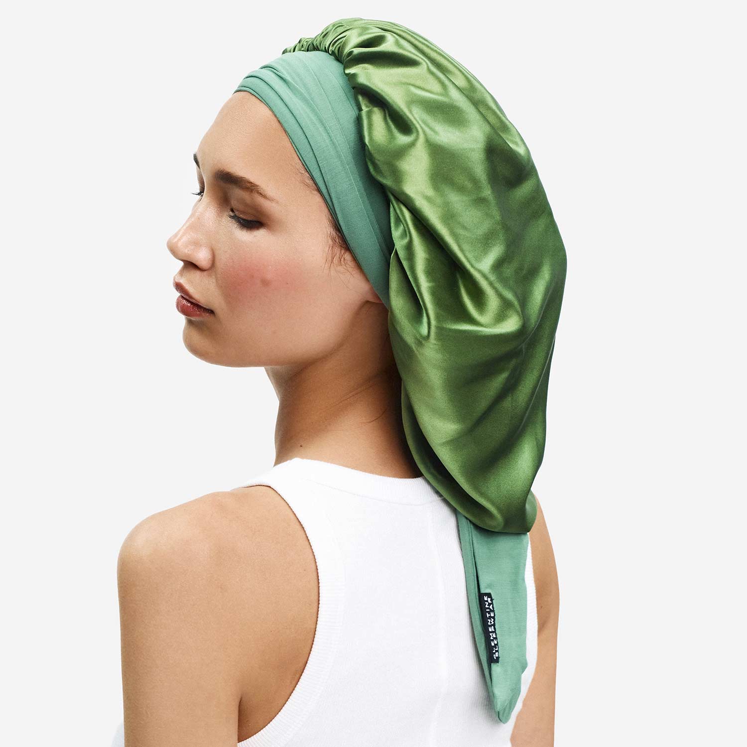XL Hair Bonnet Organic Silk - Image 43