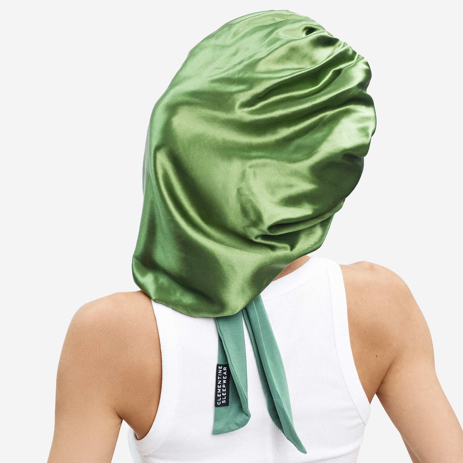 XL Hair Bonnet Organic Silk - Image 44