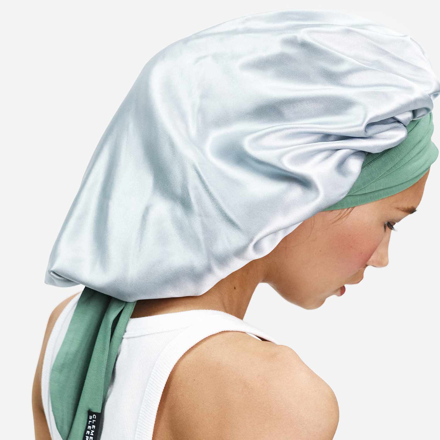 XL Hair Bonnet Organic Silk - Image 45