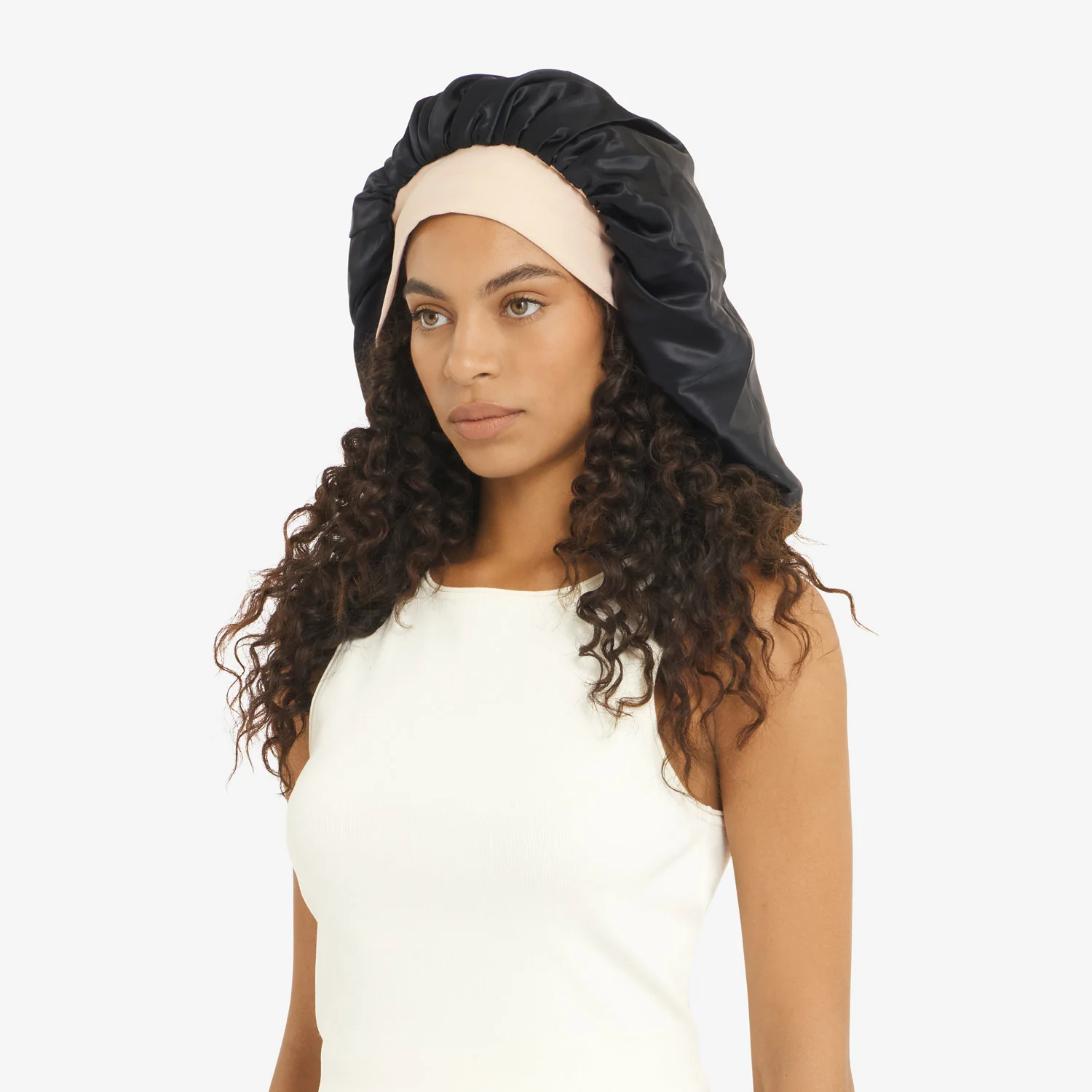 XL Hair Bonnet Organic Silk - Image 6