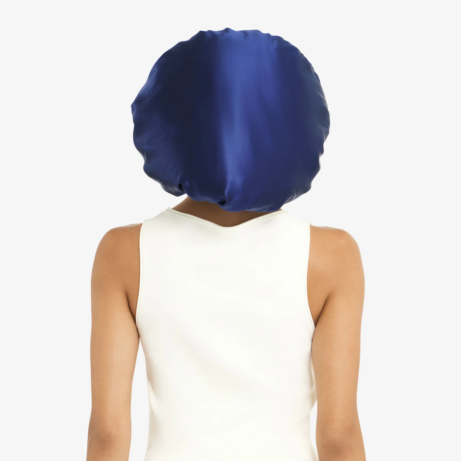 XL Hair Bonnet Organic Silver Ion Silk - Image 11